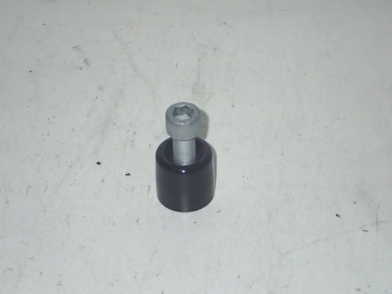 AS3 Performance Bar End Weights For Suzuki GSXR 600 750 1000 - Black Anodised