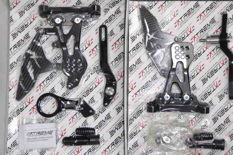 S1000RR REARSETS 2019 2024 EXTREME COMPONENTS