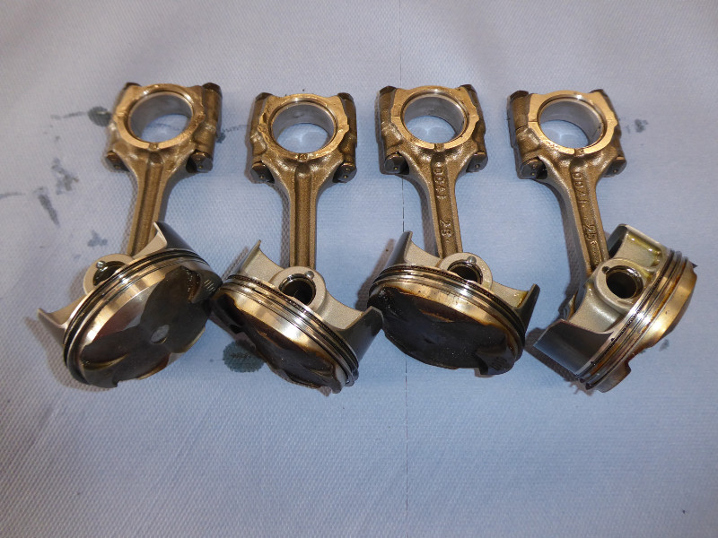 ZX6R CON ROD & PISTON 2009 2011