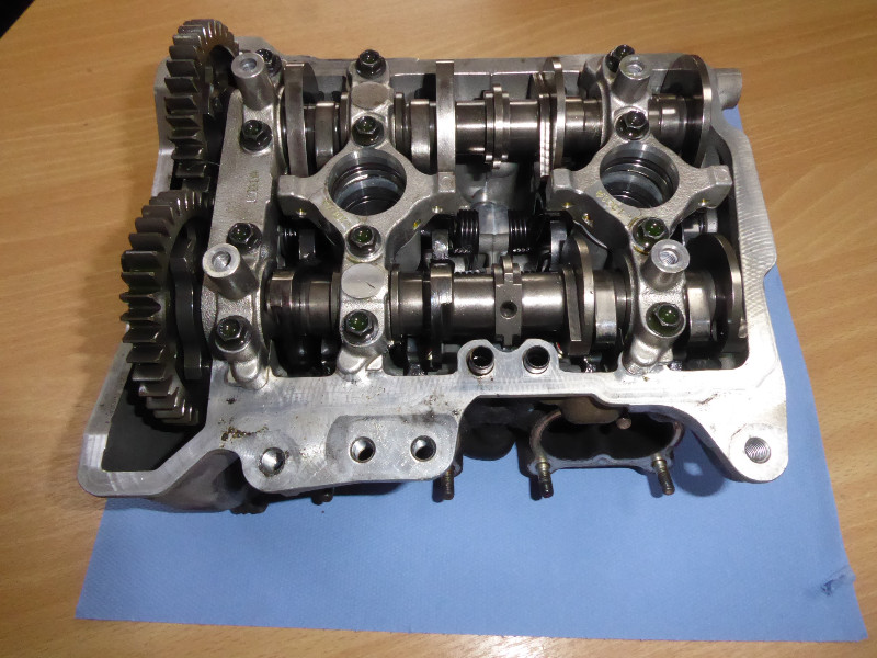 DUCATI PANIGALE V4s CYLINDER HEAD 2018 FRONT